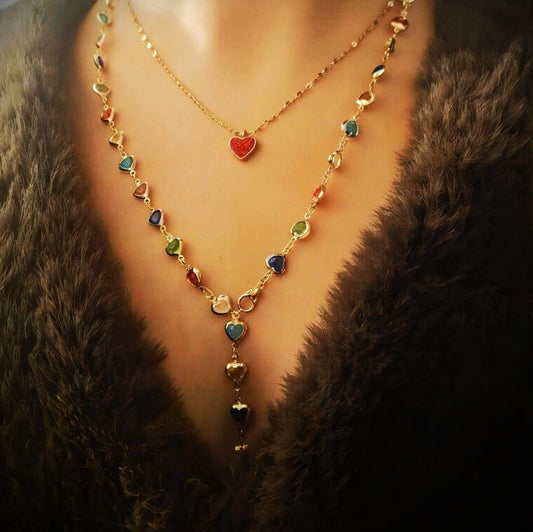 Collier Y Chemin de Cœur