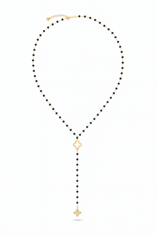 Collier Y Nuit Dorée
