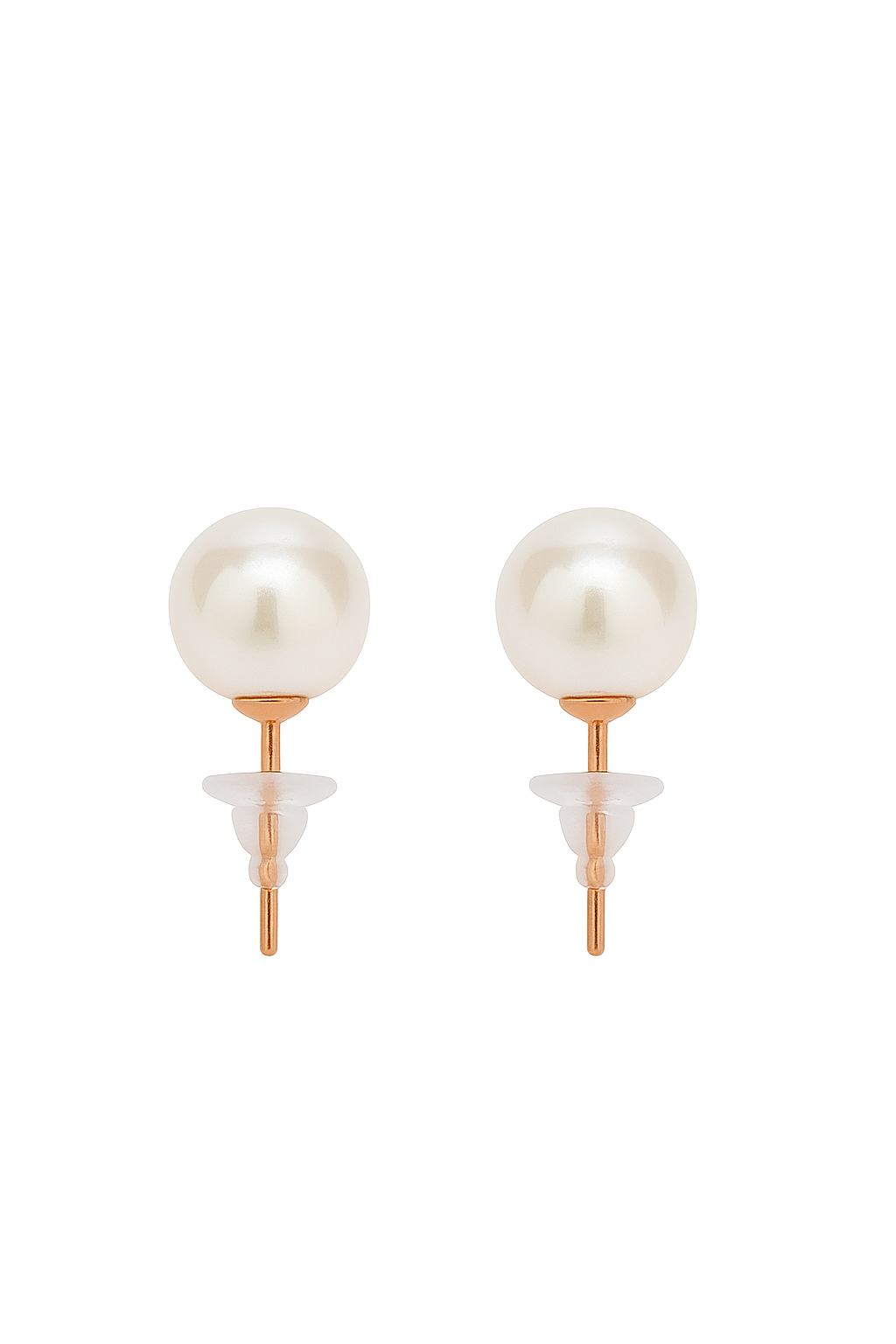 Boucles d’oreilles Perle Blanche