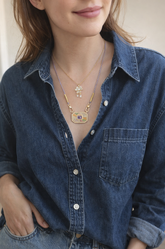 Collier Aura Sacrée – Multicolore