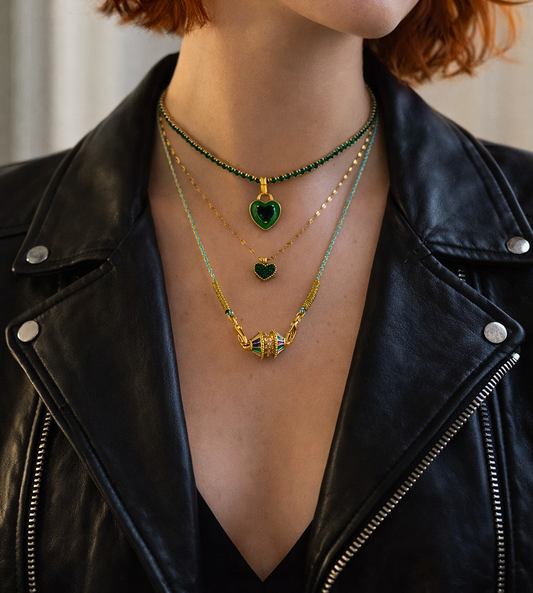 Collier Carousel turquoise