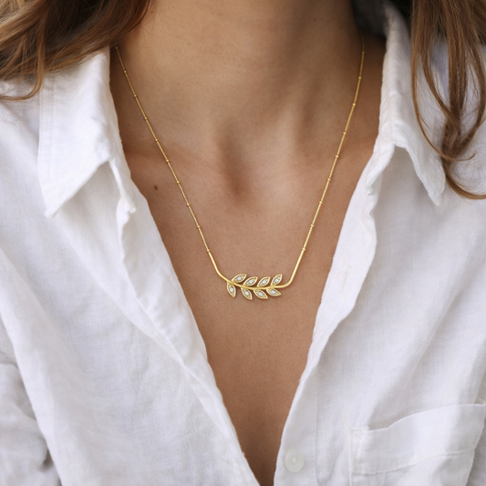 Collier Feuillage
