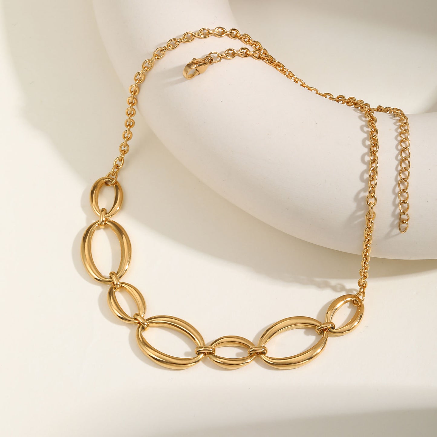 Collier Choker Ligne d’Or - Plaqué Or 18K