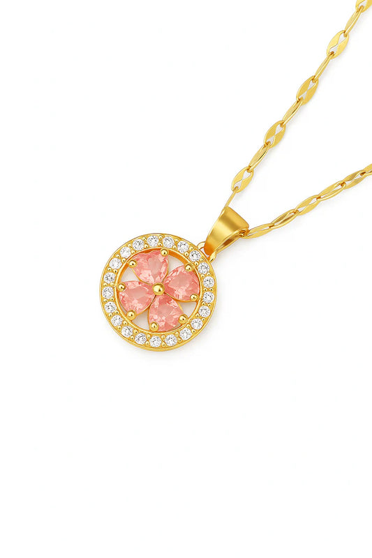 Ensemble fleur Rosée