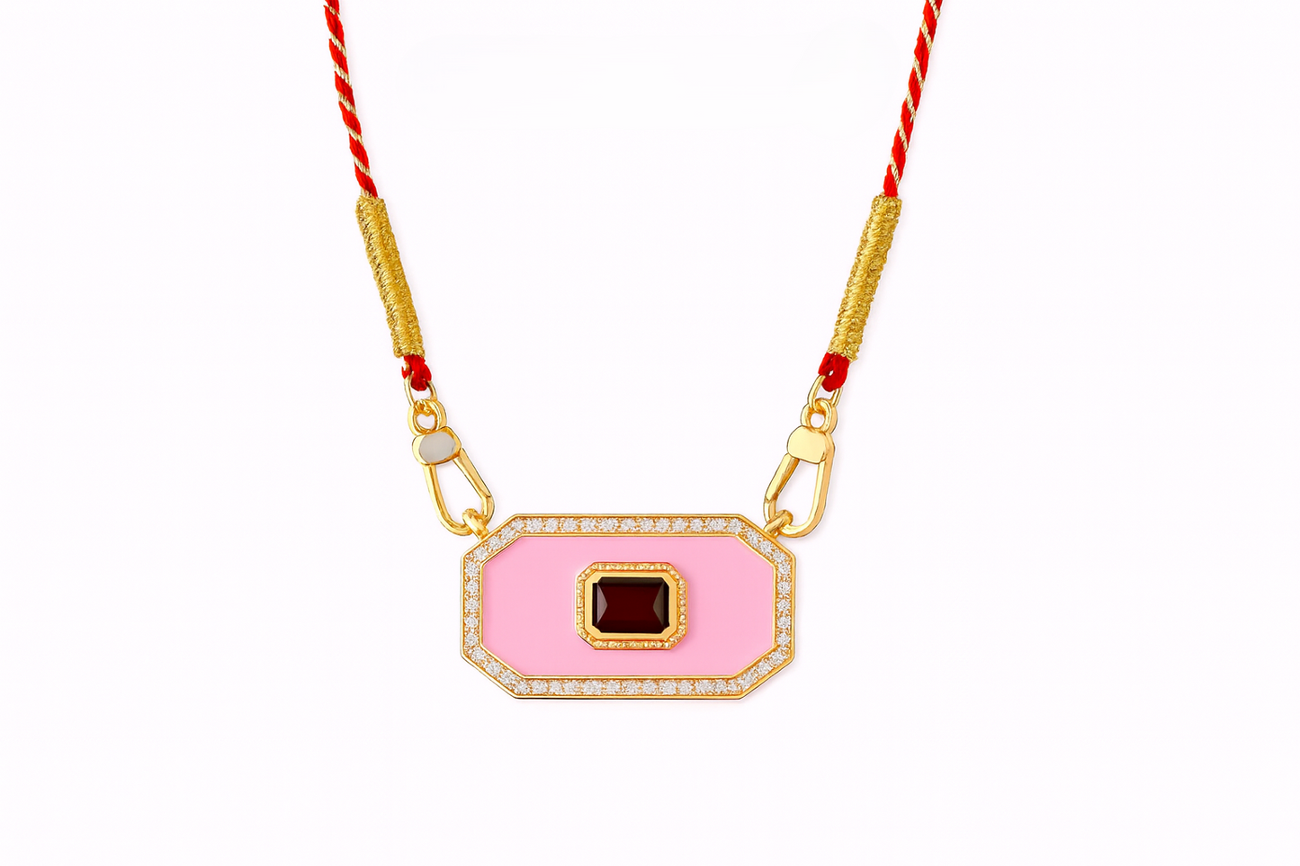 Collier Rose Sacré
