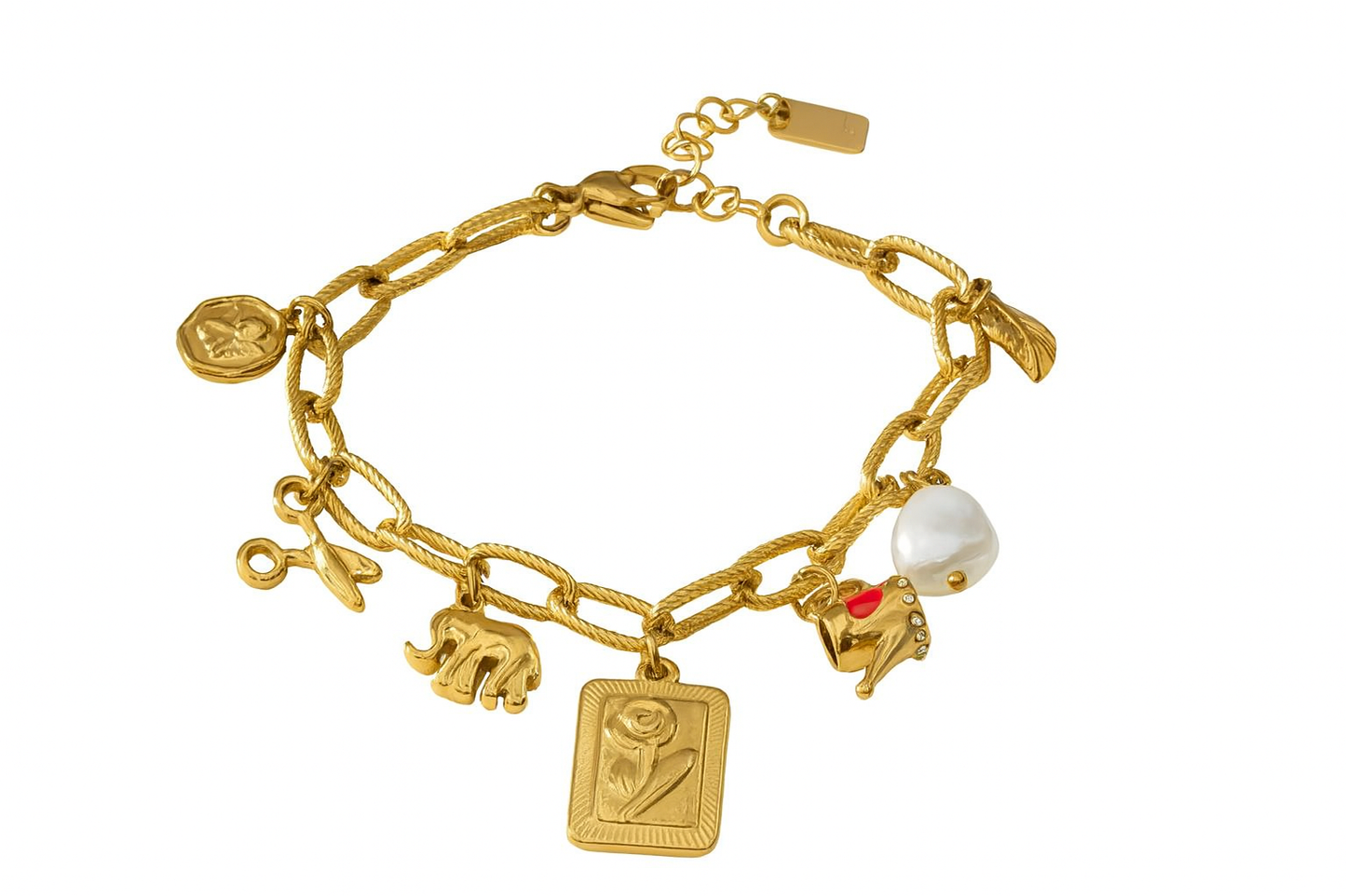 Bracelet Charms Doré Muses d’Or