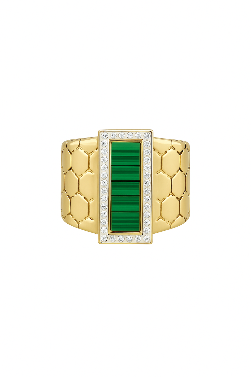 Imperial Malachite Green Ring