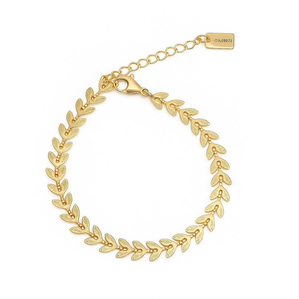 Bracelet feuille d’olivier