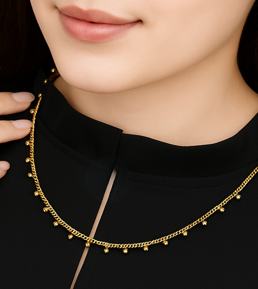 Collier Choker à breloques