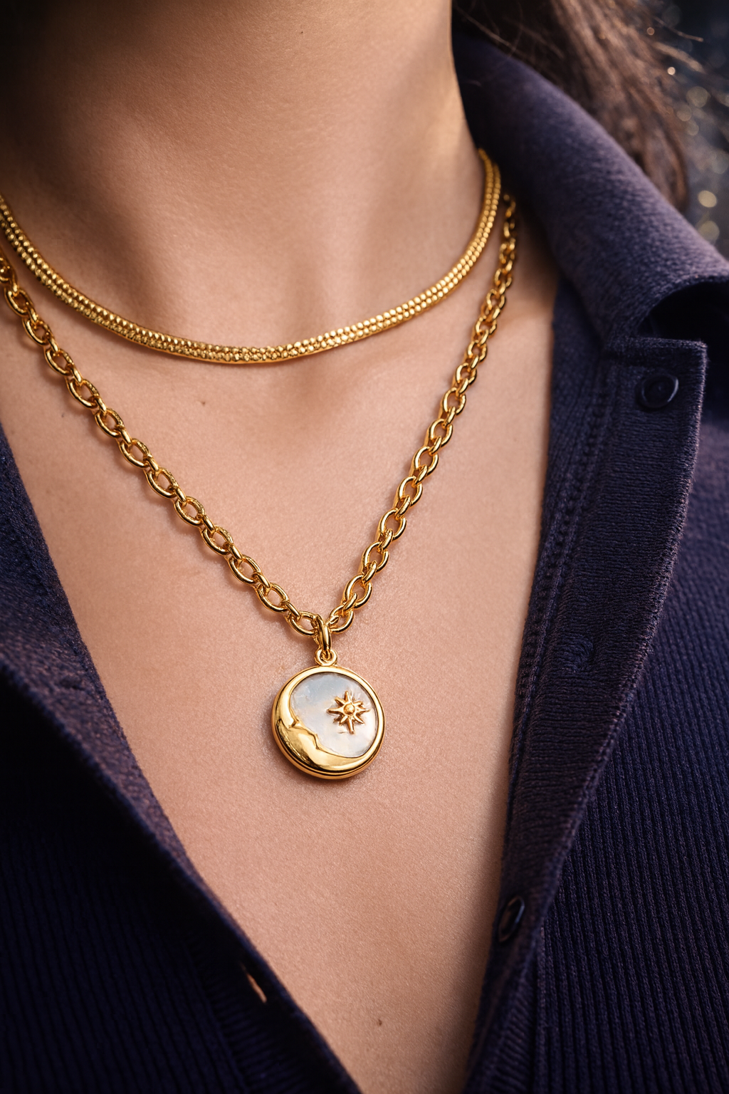 Collier Choker Chaine