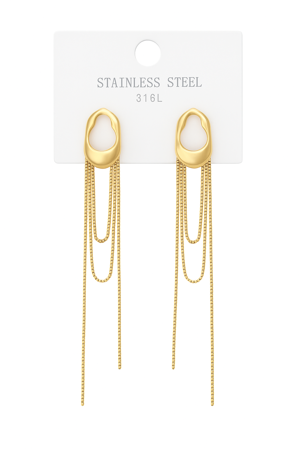 Boucles d’oreilles Elena Chain