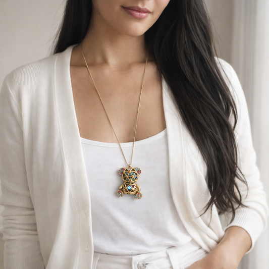 Collier Sautoir Ourson