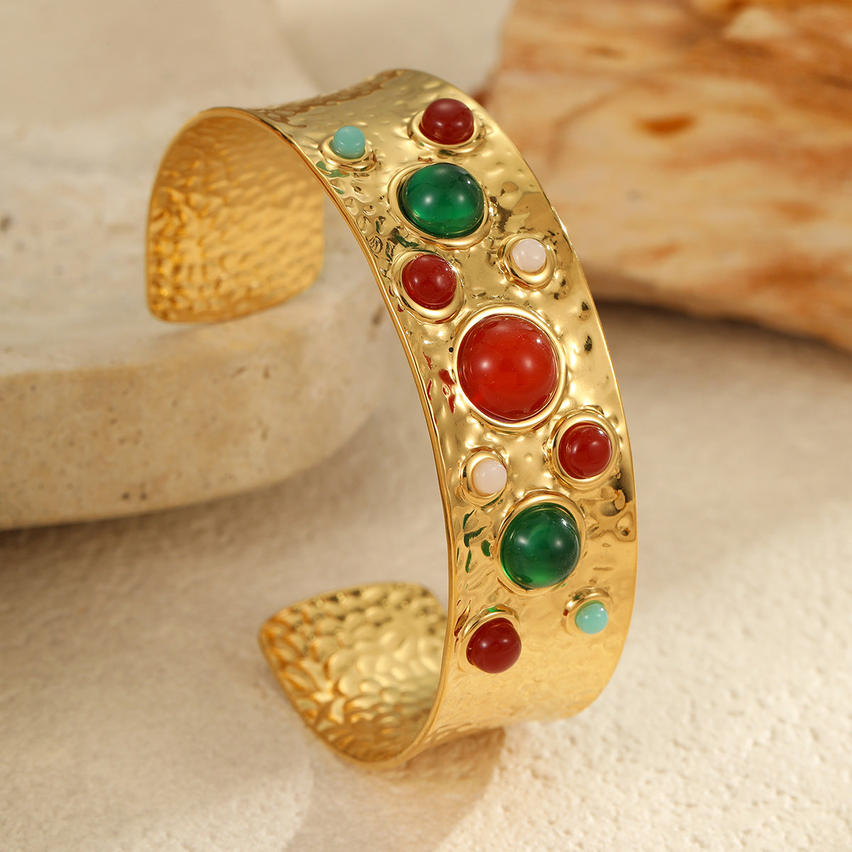 Colorful Chunky Cuff Bracelet