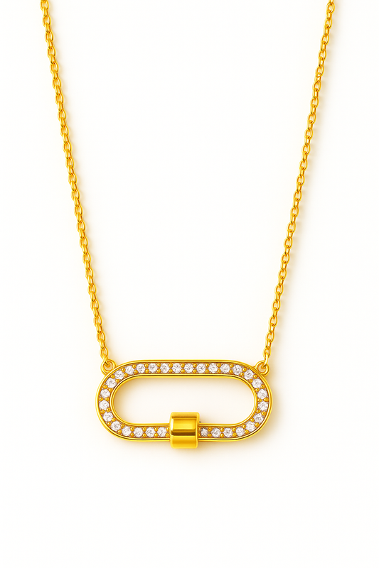 Collier Éclat Ovale