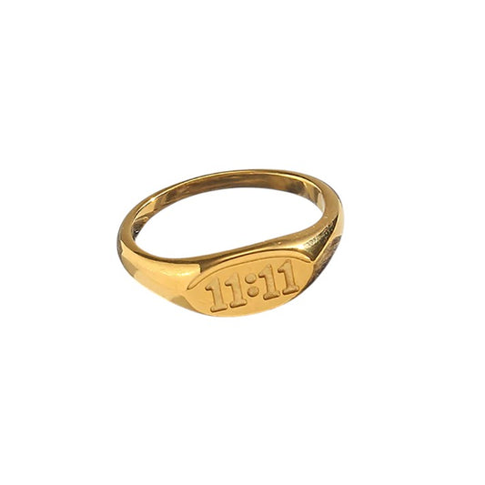 Bague dorée - 11:11