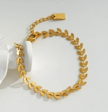 Pulsera de hoja de olivo