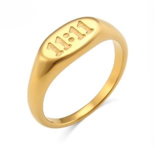 Bague dorée - 11:11