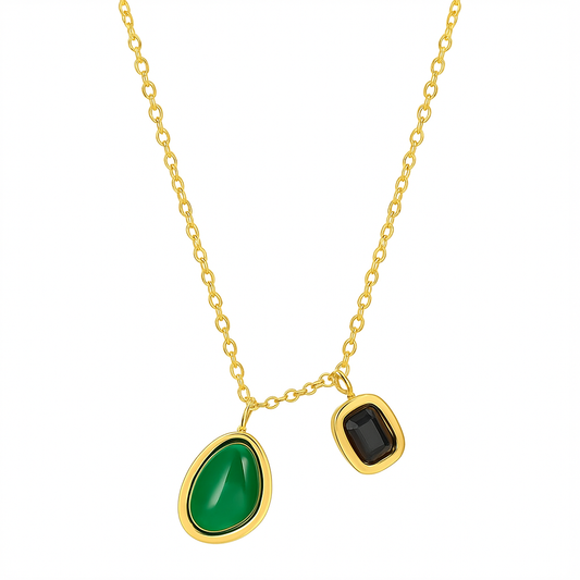 Collier Dualité Précieuse