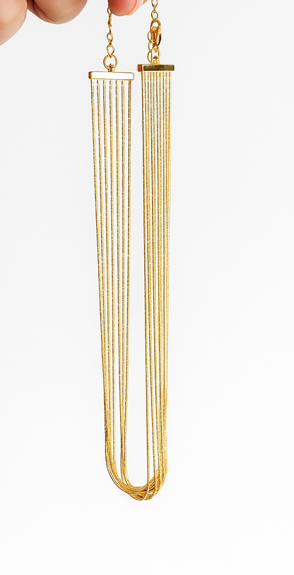 Collier Choker Multi-Chaînes Fines