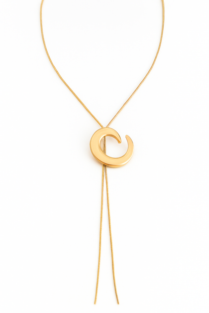 Collier Y ajustable Lune