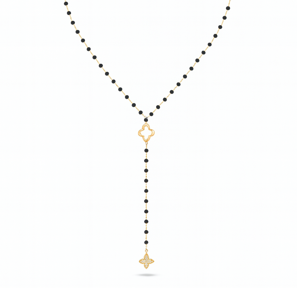 Collier Y Nuit Dorée