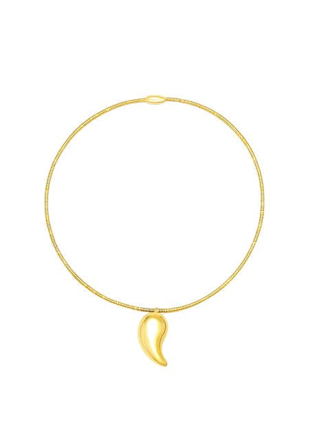 Collar de gota de agua