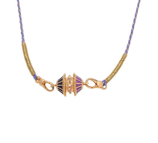 Collar de carrusel morado