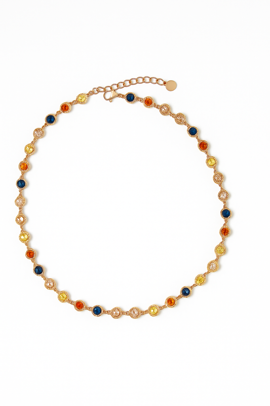 Collier Choker Sunset Glow