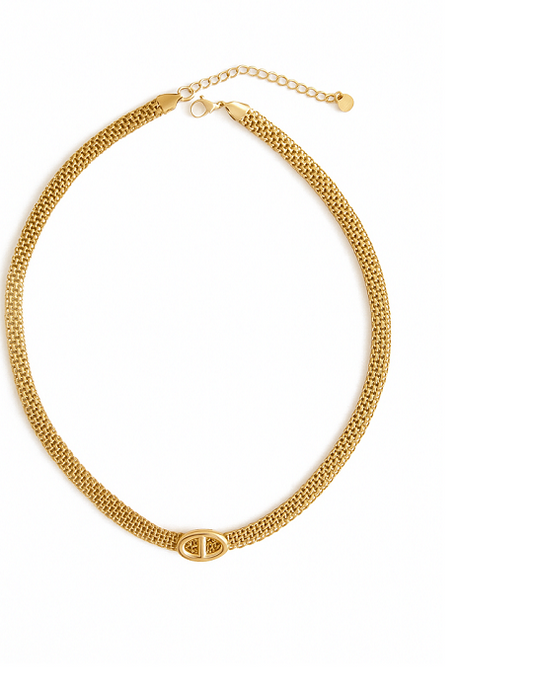 Collier Choker Modern Mesh