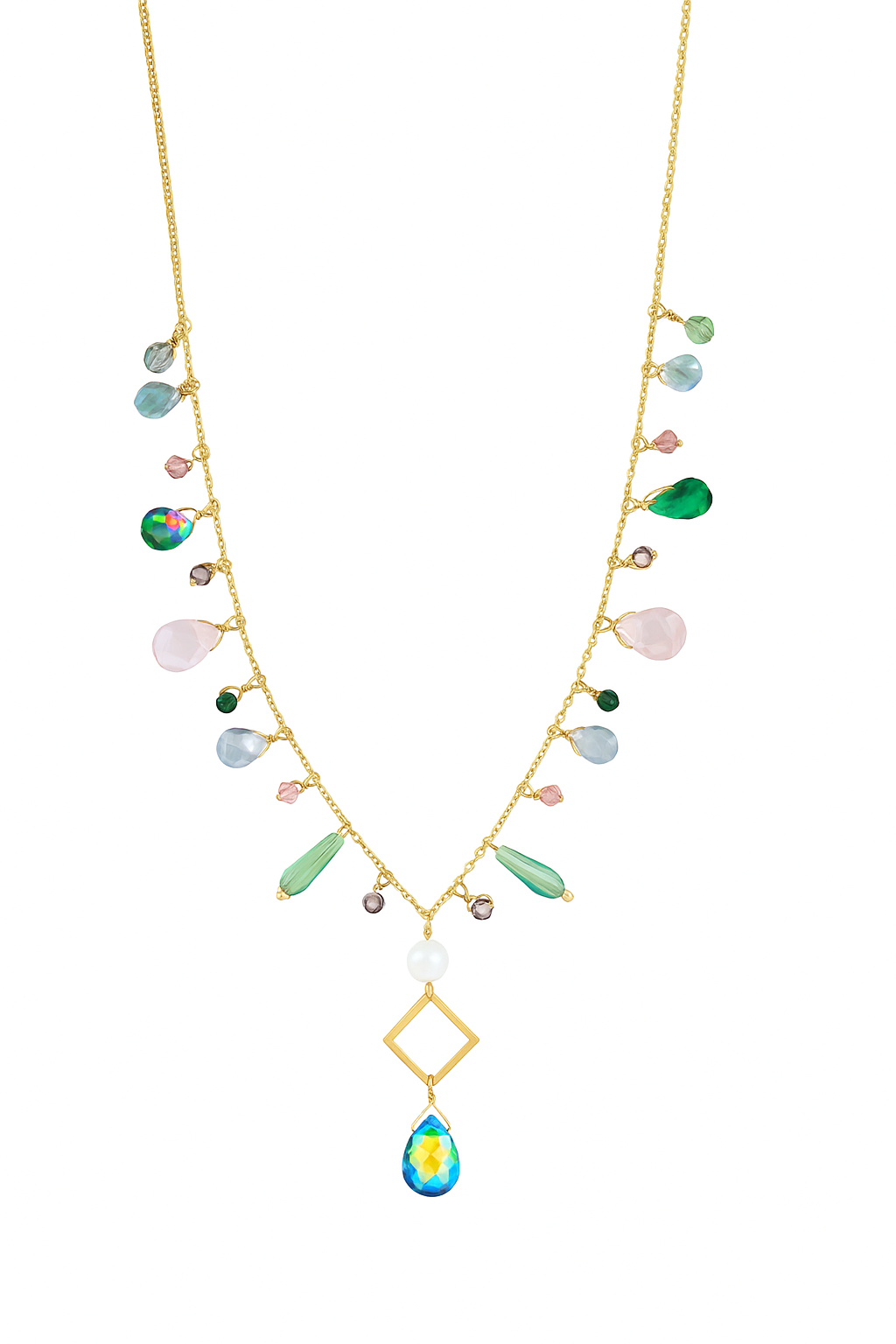 Collier Y Aurora Charm