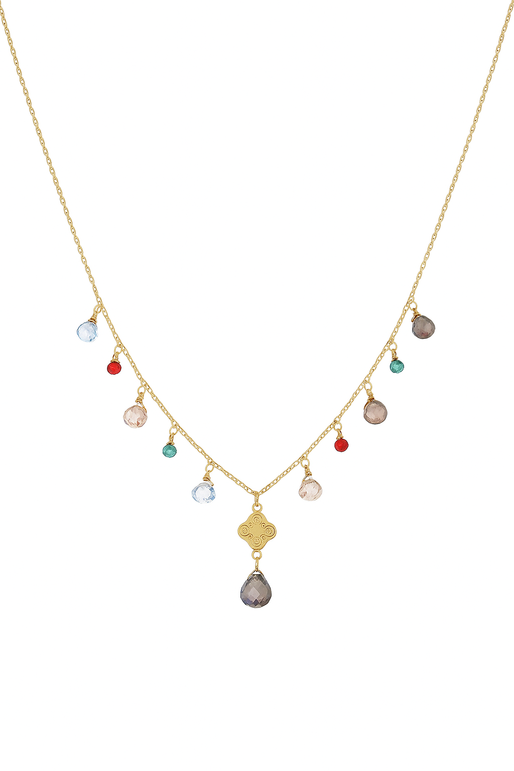 Collier Doré Éclat Bohème