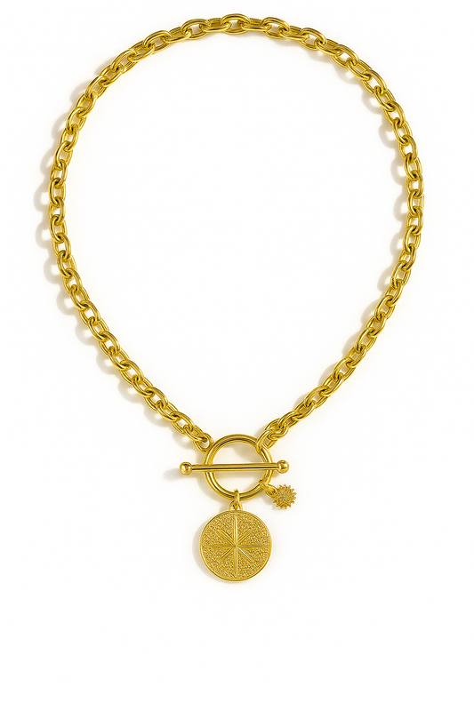 Collier Médaillon Étoile