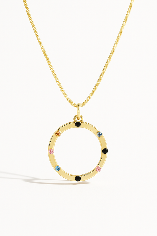 Collier Cercle Lumière