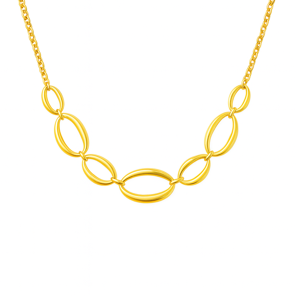Collier Choker Ligne d’Or