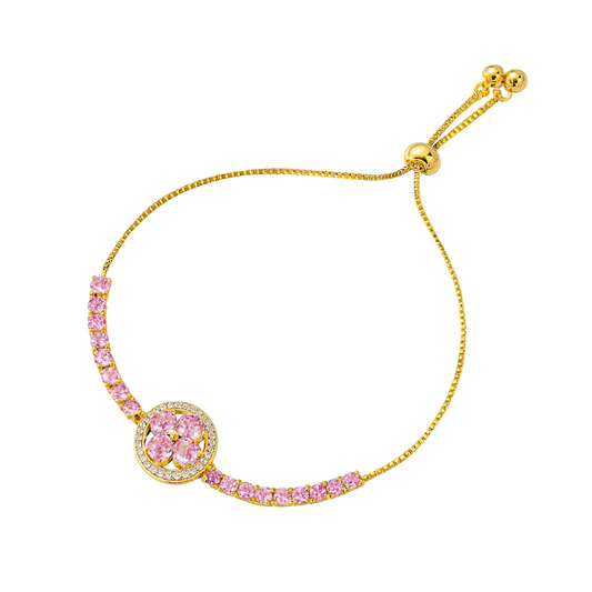 Bracelet Fleur Rosée