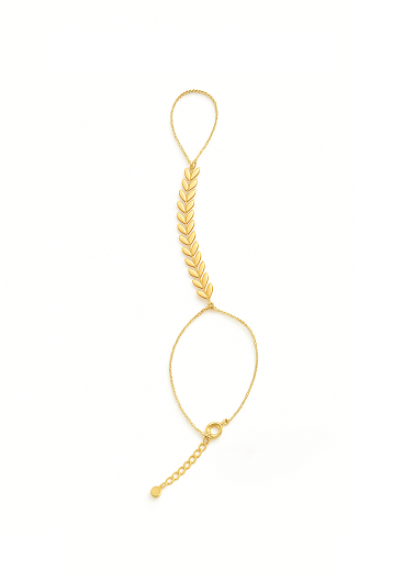 Bracelet de main feuillage
