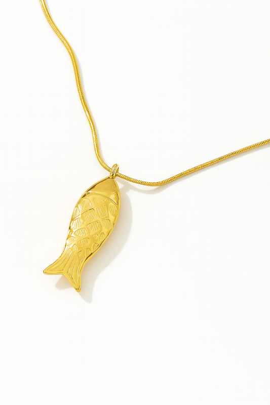 Collier Poisson porte-bonheur