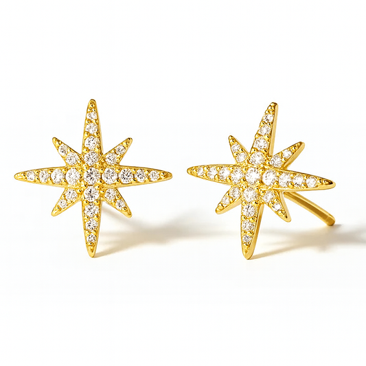 Boucles d’oreilles Étoile