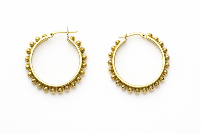 Boucles d’oreilles créoles Bella Or