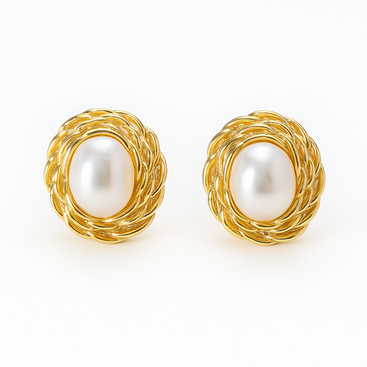 Boucles d’oreilles Dina Perle