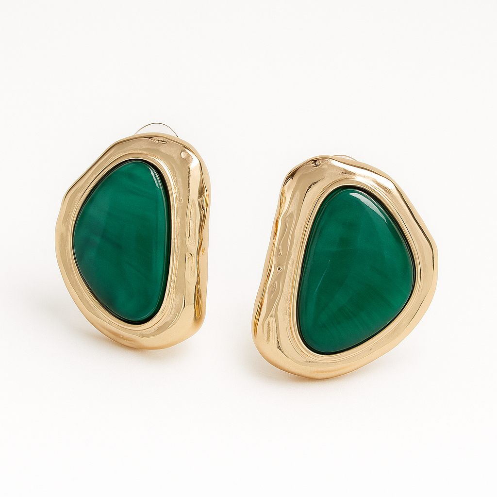 Boucles d’oreilles Verde