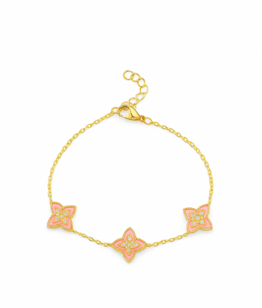 Bracelet Pink Bloom