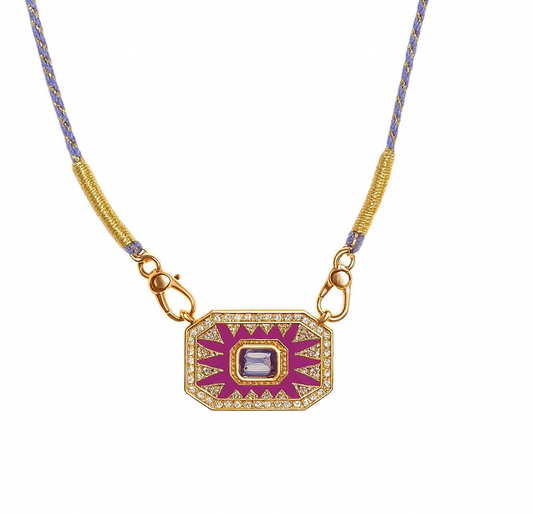 Collier Fuchsia Enchanté