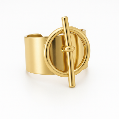 Bague barrette