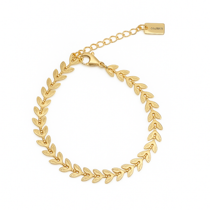 Pulsera de hoja de olivo