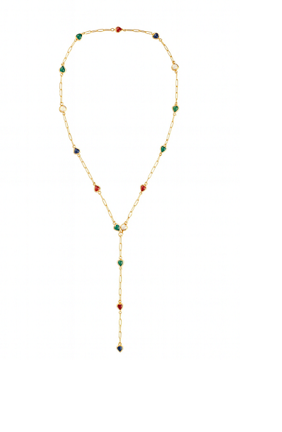 Collier Y Cœurs Voyageurs