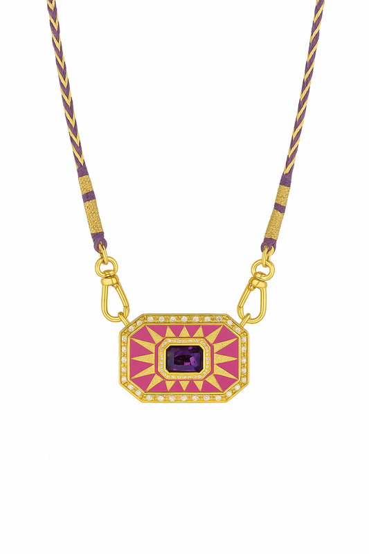 Collier Fuchsia Enchanté