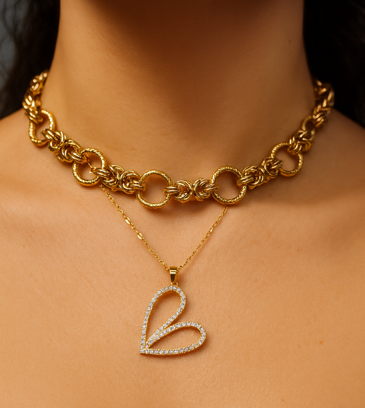 Collier Cœur Signature