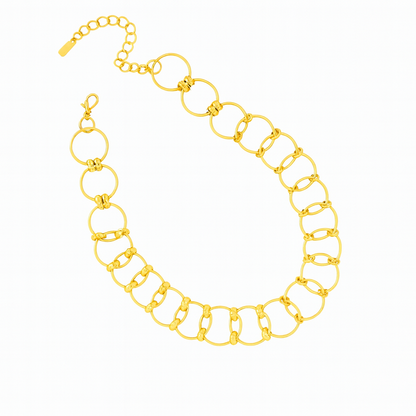 Collier Choker maillons ovales