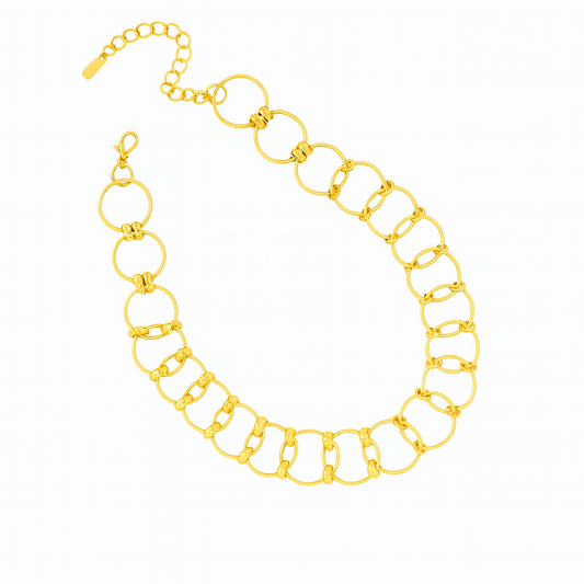 Collier Choker maillons ovales